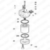FORD C7NN9155G Fuel filter